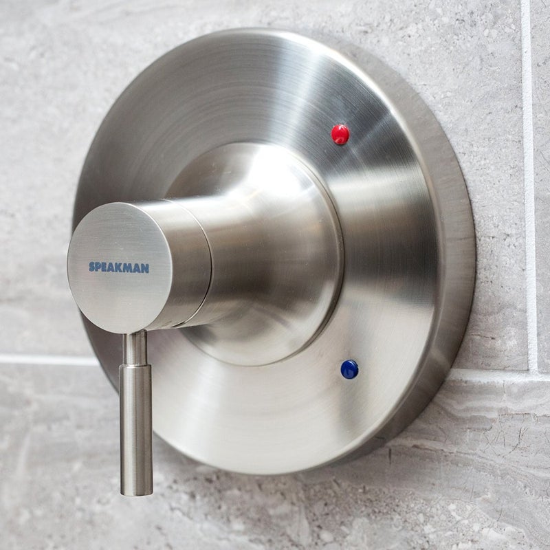 Speakman CPT-1000-UNI-BN Easy Handle Replacement Kit Retrofits Many Modern Nickel Neo Universal Shower Valve Trim, Brushed, 7.31 X 7.31 X 4.57 - Image 3